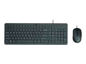HP 150 - Tastatur-und-Maus-Set - USB - Deutsch