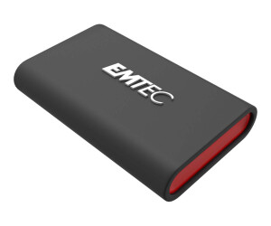 EMTEC X210 - SSD - 256 GB - External (portable) - USB 3.2...
