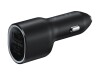 Samsung EP-L4020 - Auto-Netzteil - 40 Watt - FC - 2 Ausgabeanschlussstellen (USB, 24 pin USB-C)