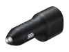 Samsung EP-L4020 - Auto-Netzteil - 40 Watt - FC - 2 Ausgabeanschlussstellen (USB, 24 pin USB-C)