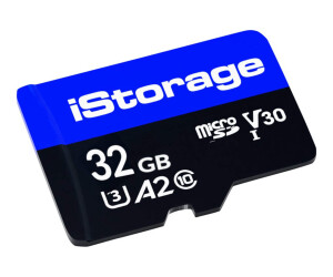 ISTORAGE Flash memory card - 32 GB - A1 / Video Class V30...
