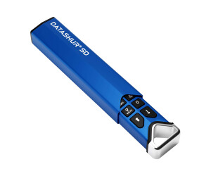 ISTORAGE DATASHUR SD - USB Flash Drive with Built -in MicroSd Card Reader