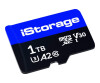 ISTORAGE Flash memory card - 1 TB - A2 / Video Class V30 / UHS -I U3 / Class10