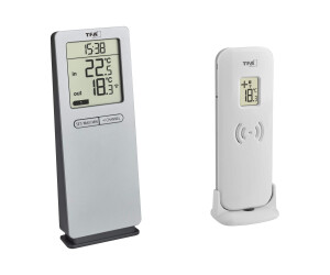 TFA LOGOneo - Thermometer - digital - Silber
