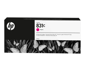 HP 831c - 775 ml - Magenta - original - ink cartridge
