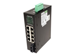 ROLINE Industrie - Switch - unmanaged - 7 x 10/100 + 1 x...