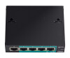 TRENDnet TE-FP051 - Switch - unmanaged - 4 x 10/100 (PoE+)