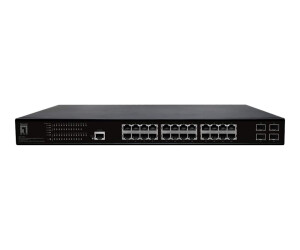 Levelone GEP -2861 - Switch - Managed - 24 x 10/100/1000...