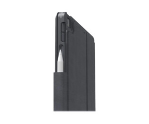 ZAGG Pro Keys - Tastatur und Foliohülle - hintergrundbeleuchtet - Bluetooth - QWERTZ - Deutsch - Schwarz/Grau Tastatur, Schwarz/Grau Gehäuse - für Apple 10.9-inch iPad Air (4. Generation)