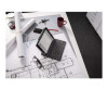 ZAGG Pro Keys - Tastatur und Foliohülle - hintergrundbeleuchtet - Bluetooth - QWERTZ - Deutsch - Schwarz/Grau Tastatur, Schwarz/Grau Gehäuse - für Apple 10.9-inch iPad Air (4. Generation)