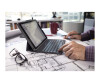 ZAGG Pro Keys - Tastatur und Foliohülle - hintergrundbeleuchtet - Bluetooth - QWERTZ - Deutsch - Schwarz/Grau Tastatur, Schwarz/Grau Gehäuse - für Apple 10.9-inch iPad Air (4. Generation)