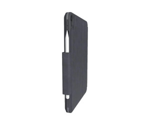 ZAGG Pro Keys - Tastatur und Foliohülle - hintergrundbeleuchtet - Bluetooth - QWERTZ - Deutsch - Schwarz/Grau Tastatur, Schwarz/Grau Gehäuse - für Apple 10.2-inch iPad (7. Generation, 8. Generation)