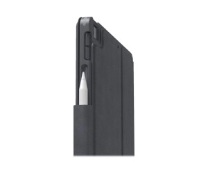 ZAGG Pro Keys - Tastatur und Foliohülle - hintergrundbeleuchtet - Bluetooth - QWERTZ - Deutsch - Schwarz/Grau Tastatur, Schwarz/Grau Gehäuse - für Apple 10.2-inch iPad (7. Generation, 8. Generation)