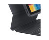 ZAGG Pro Keys - Tastatur und Foliohülle - hintergrundbeleuchtet - Bluetooth - QWERTZ - Deutsch - Schwarz/Grau Tastatur, Schwarz/Grau Gehäuse - für Apple 10.2-inch iPad (7. Generation, 8. Generation)