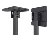 Neomounts NMPRO-CMB3 - Klammer - für 3 LCD-Anzeigen - Schwarz - Bildschirmgröße: 81.3-139.7 cm (32"-55")