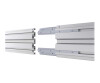 Neomounts NMPRO-CMB3 - Klammer - für 3 LCD-Anzeigen - Schwarz - Bildschirmgröße: 81.3-139.7 cm (32"-55")