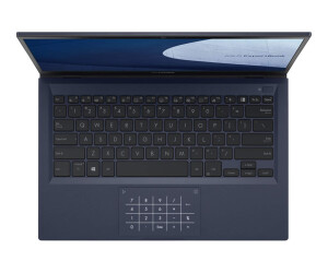 ASUS ExpertBook B1 B1400CEAE-EK1404R - 180°-Scharnierdesign - Intel Core i5 1135G7 / 2.4 GHz - Win 10 Pro - Intel Iris Xe Grafikkarte - 8 GB RAM - 256 GB SSD NVMe - 35.6 cm (14")