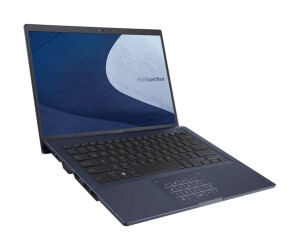 ASUS ExpertBook B1 B1400CEAE-EK1404R - 180°-Scharnierdesign - Intel Core i5 1135G7 / 2.4 GHz - Win 10 Pro - Intel Iris Xe Grafikkarte - 8 GB RAM - 256 GB SSD NVMe - 35.6 cm (14")