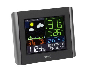 TFA View Meteo - weather station - wireless - black