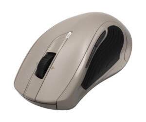Hama MW -800 V2 - Mouse - ergonomic - for right -handed - laser - 7 keys - wireless - 2.4 GHz - wireless receiver (USB)