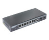 DIGITUS 8-Port Gigabit PoE Switch, Managed, 2 Uplinks