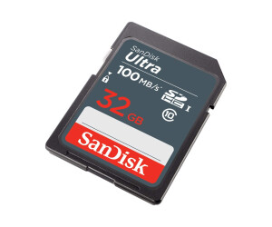 SanDisk Ultra - Flash-Speicherkarte - 32 GB - UHS Class 1...