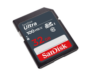 Sandisk Ultra - Flash memory card - 32 GB - UHS Class 1 /...