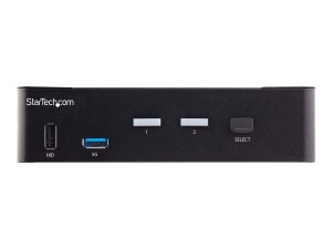 StarTech.com 2 Port HDMI KVM-Switch - Einzelmonitor 4K...