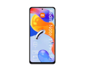 Deutsche Telekom Xiaomi Redmi Note 11 Pro 5G - 5G Smartphone - Dual-SIM - RAM 6 GB / Internal Memory 128 GB - microSD slot - OLED-Display - 6.67" - 2400 x 1080 Pixel (120 Hz)