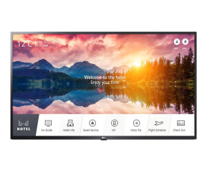 LG 43US662H9ZC - 108 cm (43 ") Diagonal class US662H Series LCD -TV with LED rear lighting - Hotel/Hospital - Pro: Centric - Smart TV - Webos 5.0 - 4K UHD (2160P)