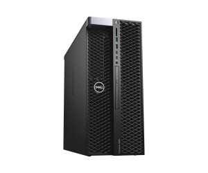 Dell 5820 Tower - Mid Tower - 1 x Xeon W -2223 / 3.6 GHz - VPRO - RAM 16 GB - SSD 512 GB - DVD writer - No graphics - GIGE - WIN 10 PRO FOR WORKSTASTS (with Win 11 Pro for Workstation License)