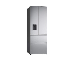 Hisense RF632N4WIE-cooling/freezer-French-door cupboard at the bottom with water dispenser