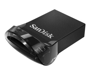 Sandisk Ultra Fit - USB flash drive - 32 GB - USB 3.1 - black (pack with 3)