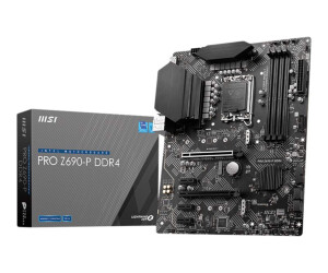 MSI Pro Z690 -P DDR4 - Motherboard - ATX - LGA1700 -SOCKE...