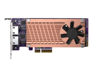 QNAP QM2-2P2G2T - memory controller - M.2 - M.2 NVME Card / PCIe 3.0 (NVME)