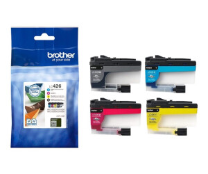 Brother LC426 - 4 -pack - black, yellow, cyan, magenta
