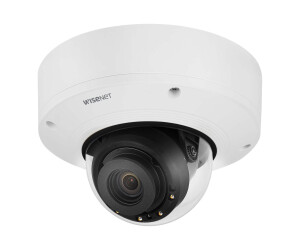 Hanwha Techwin WiseNet P PNV-A9081R - Netzwerk-Überwachungskamera - Kuppel - Außenbereich - vandalismusgeschützt - Farbe (Tag&Nacht)