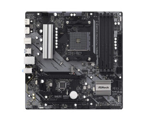 ASRock B550M Phantom Gaming 4 - Motherboard - micro ATX - Socket AM4 - AMD B550 Chipsatz - USB 3.2 Gen 1 - Gigabit LAN - Onboard-Grafik (CPU erforderlich)