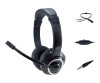 Conceptronic polona02ba - headset - on -ear - wired