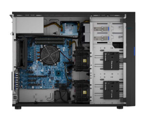 Lenovo ThinkSystem ST250 7Y45 - Server - Tower - 4U - 1-Weg - 1 x Xeon E-2224 / 3.4 GHz - RAM 16 GB - SAS - Hot-Swap 8.9 cm (3.5")