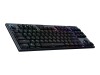 Logitech G915 TKL Tenkeyless LIGHTSPEED Wireless RGB Mechanical Gaming Keyboard - Tastatur - Hintergrundbeleuchtung - kabellos - USB, Bluetooth, 2.4 GHz - QWERTY - Nordisch (Dänisch/Finnisch/Norwegisch/Schwedisch)