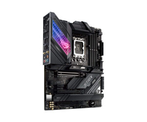 ASUS ROG STRIX Z690-E GAMING WIFI - Motherboard - ATX - LGA1700-Sockel - Z690 Chipsatz - USB-C Gen 2x2, USB-C Gen2, USB 3.2 Gen 1, USB 3.2 Gen 2 - 2.5 Gigabit LAN, Wi-Fi, Bluetooth - Onboard-Grafik (CPU erforderlich)