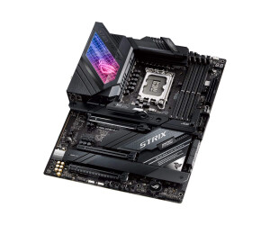 ASUS ROG STRIX Z690-E GAMING WIFI - Motherboard - ATX - LGA1700-Sockel - Z690 Chipsatz - USB-C Gen 2x2, USB-C Gen2, USB 3.2 Gen 1, USB 3.2 Gen 2 - 2.5 Gigabit LAN, Wi-Fi, Bluetooth - Onboard-Grafik (CPU erforderlich)