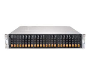 Supermicro SuperServer 2029U-TN24R4T - Server - Rack-Montage - 2U - zweiweg - keine CPU - RAM 0 GB - SATA - Hot-Swap 6.4 cm (2.5")