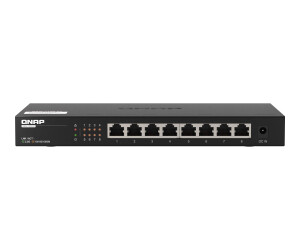 QNAP QSW -11108-8T - Switch - Unmanaged - 8 x 10/100/1000/2.5G