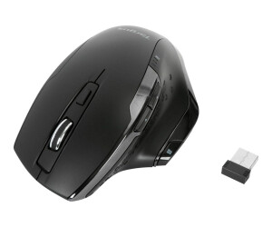 Targus mouse - antimicrobial - ergonomic - for right...