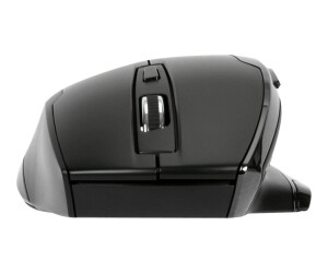 Targus mouse - antimicrobial - ergonomic - for right -handed - 7 keys - wireless - 2.4 GHz - wireless receiver (USB)