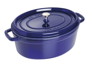 Zwilling Cocotte - single pan - blue - iron casting - 5.4...