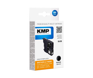 KMP B65B - 6.2 ml - Schwarz - kompatibel - wiederaufbereitet