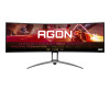 AOC Gaming AG493UCX2 - AGON Series - LED-Monitor - Gaming - gebogen - 124.5 cm (49")